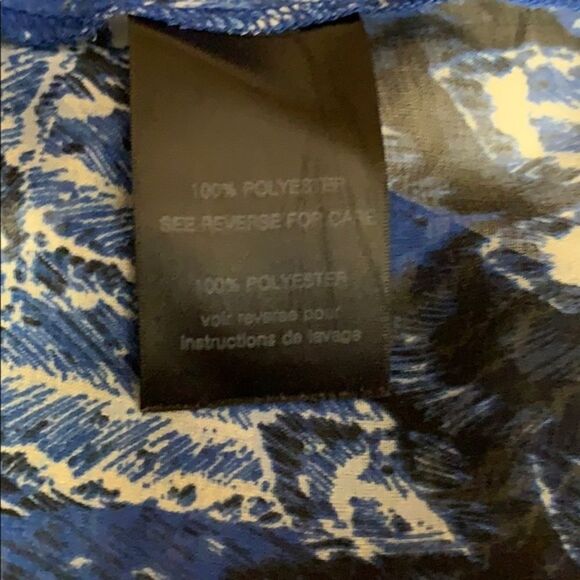 Patterson J. Kincaid Sheer Feather Design Tank - Picture 4 of 7